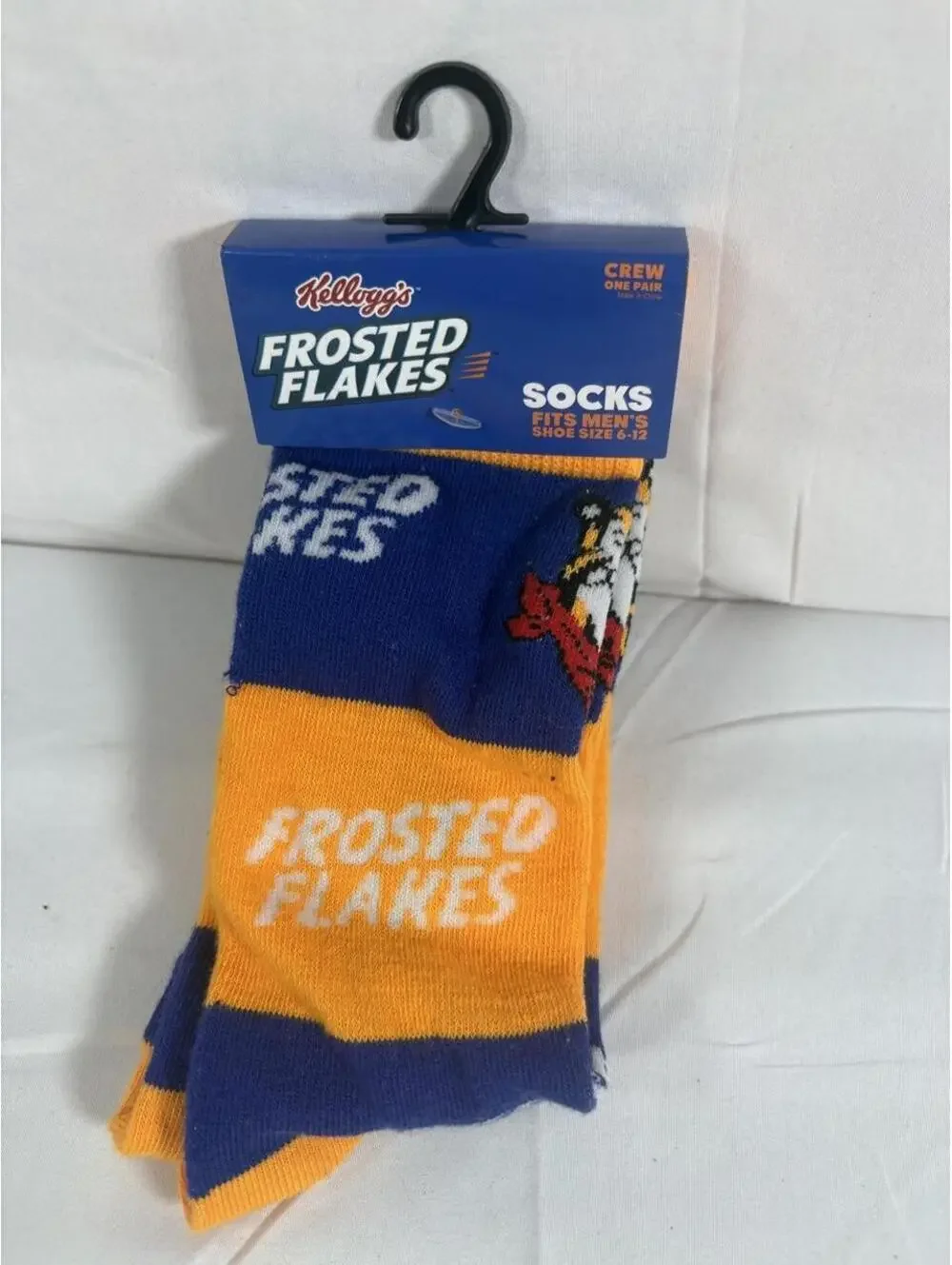 Men's Multi and Yellow Sock